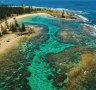 A reef on Norfolk Island.