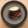 A latecomer to the bao party, but James' chicken version is a keeper. 