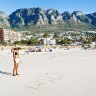 Cape Town's iconic Camps Bay beach.