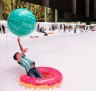 The Beach is an installation of 1.1 million polyethylene balls created for Sydney Festival by Snarkitecture, a New York-based art collective.