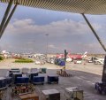 Kempegowda International Airport in Bangalore, India.