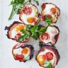 Jill Dupleix's individual egg and ham pies.