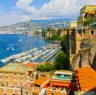 The coast of Sorrento, Italy. 