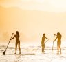 Maui's western coast is easily the world's most beautiful backdrop for a SUP session. 