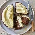 This cake swaps carrot for beetroot - but keeps the cream cheese icing.