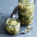 Andrew McConnell's zucchini pickles.