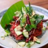 Trout and turmeric fish cakes.
