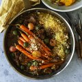 Neil Perry's lamb shoulder and carrot tagine.