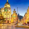 Gran Via in Madrid, where tapas is more than a dish, it's a way of life.