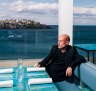 Maurice Terzini in his Bondi restaurant and bar Icebergs Dining Room and Bar. 