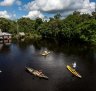 Kayaking on the Pacaya River is a delight. 