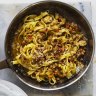 Neil Perry's fettuccine with broad beans