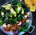 Smoky chickpea, aubergine and tomato one pot.