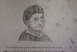 An illustration of Collins before her execution.