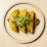 Chicken empanadas.