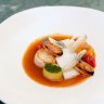 Go-to dish: a reimagined bouillabaisse.