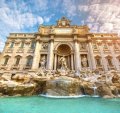 The iconic Trevi Fountain features in such movies as Angels and Demons (2009) and Eat Pray Love (2010) .