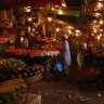 Magical: A Kolkata fruit and vegetable market.
