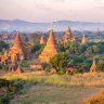 View around Shwesandaw Pagoda, Myanmar.