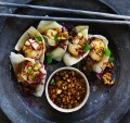 Silky, mouth-watering, delectable, clean-tasting wontons.