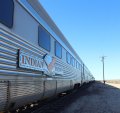 Delicious trip: The Indian Pacific crosses the Nullarbor Plain at a leisurely pace. 