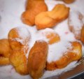 Doughnuts in sugar at American Doughnut Kitchen.