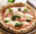 The puffy, scorchy pizza Margherita is the go-to dish.