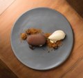 Go-to dish: Chocolate, dulce de leche, buckwheat and cocoa nibs.