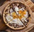 The must-order awarma and egg pizza.