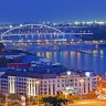 Slovakian delights: The Apollo Most bridge connects the Petrzalka district and the city centre.