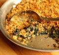 Silverbeet gratin.