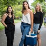 Elise Mason, Eleanor Baillieu and Erin Boutros from Empty Esky.