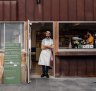 Jake Cassar outside Torquay sandwich shop and delicatessen Mortadeli.