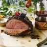 Spiced roast picanha with fig jam.