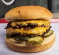 Slim's is all about the simpler burger rather than the big-as-a-beef beehive.
