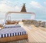 The sun deck on board Ecoventura's MV Theory.

