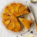 Serve this orange cake with cold custard or cream.