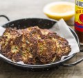 Frank Camorra's crab cakes.