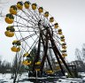 The abandoned ferris wheel inside the Chernobyl exclusion zone.