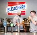 Bleachers sports bar managers Richard McPherson and Aaron Aherne-Williams. 