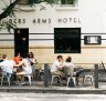 Andrew McConnell's Builders Arms Hotel caters to (socially distanced) crowds of outdoor diners.