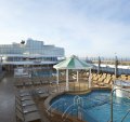 The pool deck  on Norwegian Jewel.