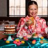 Poh Ling Yeow takes over sushi train afternoon tea menu at QT Melbourne