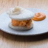 The prawn sando.