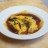 Must-try: Steamed prawn dumplings with Sichuan chilli dressing.