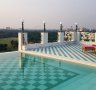 The infinity pool and deck.