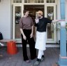 Samantha Dean and Alberto Dalbosco at Fiore Bread in McMahons Point.