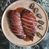 Dry-aged honey roasted duck for two.