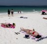 Hyams Beach has become overcrowded due to its reputation for having "the world's whitest sand". 