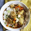 Neil Perry serves this Korean-style braise with short-grain sushi rice.